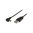 StarTech USB2HABM3RA 3' USB A/Mini B Male to Male Cable-USB 2.0 Hi-Speed interface can transfer data at the rate of 482 Mbps