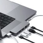 Satechi Pro Mini Multiport Hub - Space Grey-USB-A, USB-C compatibility