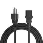NXT Technologies 6' Desktop/Monitor Power Cord, Black (NX29759)-Connects a compatible device to a 120V AC outlet