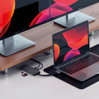 Satechi Type-C Dual Multimedia Adapter - Space Grey-6.25"