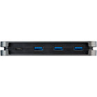 StarTech 4-Port USB-A & USB-C Hub - 11.2" Cable-Lightweight travel hub with durable plastic housing, 11" (28 cm) attached USB-C cable