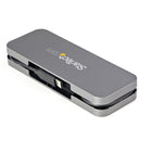 StarTech 4-Port USB-A & USB-C Hub - 11.2" Cable-Bus Powered USB Type-C hub with speeds up to 5Gbps & power up to 15W shared with all downstream devices