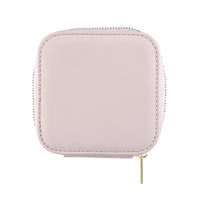 General Supply Goods + Co Vegan Leather Universal Tech Storage - Pink Clay-Box for small tech accessories