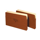 Pendaflex Red Fibre Vertical File Pocket, Legal Size, 1 3/4" Expansion-Mylar reinforced redrope gussets