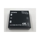 SAE 4K 2-Port HDMI Splitter (HDMI-SP102)-Supports resolution up to Ultra HD 4Kx2K(3840x2160 @60Hz YUV 4:2:0)