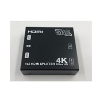 SAE 4K 2-Port HDMI Splitter (HDMI-SP102)-Supports resolution up to Ultra HD 4Kx2K(3840x2160 @60Hz YUV 4:2:0)