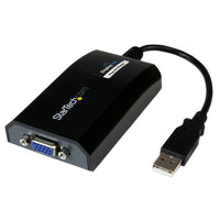 Startech External Video Graphics Card USB to VGA Adapter-The graphics adapter supports high-performance requirements and high resolution video making it suitable for connecting large-screen monitors