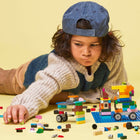 LEGO Classic Blue Baseplate Building Kit for Kids - 1 Piece-A world of creative possibilities - From seaside settings with sunny swimming pools to sailing ships on the high seas, kids can build whatever they imagine