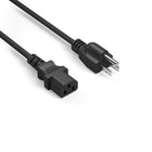 NXT Technologies 6' Desktop/Monitor Power Cord, Black (NX29759)-6' cord length