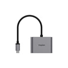 Kopplen USB- C to HDMI and DisplayPort Multi-Display Adapter-Multi-Display Mode only on Windows devices due to limitations of MacOS