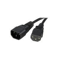 StarTech PXT100146 6' Power Cord-IEC 60320 C13 Power and IEC 60320 C14 Power ports facilitate connection between your device and a power source