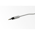 Kanto TOSLINK with mini TOSLINK Adapter, White, 3'-Full Digital Audio Signal Transfer