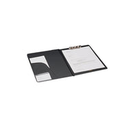 ACCO Clip-Style Vinyl Padholders, Letter Size, Black-Black Vinyl Padholder