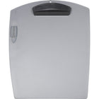 Storex Clip & Carry Clipboard With Pen Holder, Silver Metal-Durable construction 