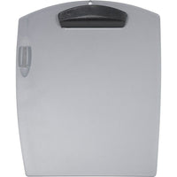 Storex Clip & Carry Clipboard With Pen Holder, Silver Metal-Durable construction 