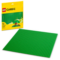 LEGO Classic - Plaque de base verte Ensemble de construction - 1 pièce-Une base pour le jeu créatif - Cette plaque de base à tenons de 32 × 32 offre un paysage ouvert pour toutes sortes de créations LEGO