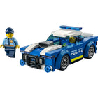 LEGO City - La voiture de police Ensemble de construction - 94 pièces-Que contient la boîte ? - Tout ce dont les enfants ont besoin pour construire un jouet de voiture de police avec de la place derrière le volant pour la figurine de policier incluse