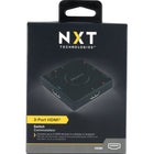 NXT Technologies 3-Port HDMI Switch - Black-Supports high-resolution video up to 4K@30fps and 3D, so you can view content in rich detail