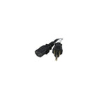 StarTech PXT1011 1' Power Cord-NEMA 5-15 Power (North America) Plug and IEC 60320 C13 Power ports for efficient connection