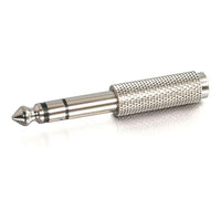 C2G 40639 Stereo Male to Stereo Female Adapter-Carries a stereo audio signal for enhanced listening experience