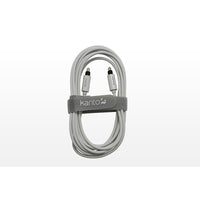 Kanto TOSLINK with mini TOSLINK Adapter, White, 6'-3.5MD Adapter - Toslink Plug