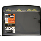 Five Star 7 Pocket Expanding File with Tabs, Assorted Colours-Clearview front pocket allows for customization