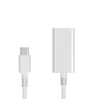NXT Technologies NX52345 0.5' USB C/HDMI Audio/Video Adapter - White-Audio/video USB C to HDMI adapter