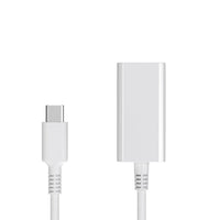 NXT Technologies NX52345 0.5' USB C/HDMI Audio/Video Adapter - White-Audio/video USB C to HDMI adapter